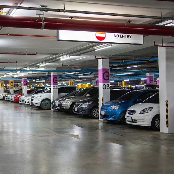 In-Building Solutions for Parking Lots